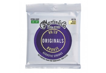 Martin Co. M170 The Original Guitar Strings Takım Tel - Akustik Gitar Teli 010