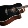 Ibanez Artwood AW391RCE BKF - Black High Gloss Elektro Akustik Gitar