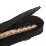 Wagon 01-BGL-BLK-50 Siyah Uzun Sap Bağlama Saz Çantası 50 Tekne