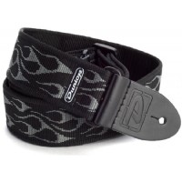 Jim Dunlop Classic Woven Straps D38-11GY - Flambe Grey