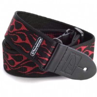 Jim Dunlop Classic Woven Straps D38-11RD - Flambe Red