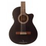 Alhambra Black Satin CW EZ Elektro Klasik Gitar