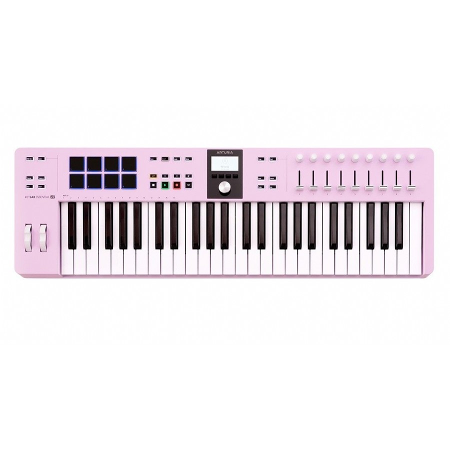 Arturia KeyLab Essential 49 mk3 (Sınırlı Sayıda Özel Üretim) Rose - Quartz MIDI Klavye (49 Tuş)