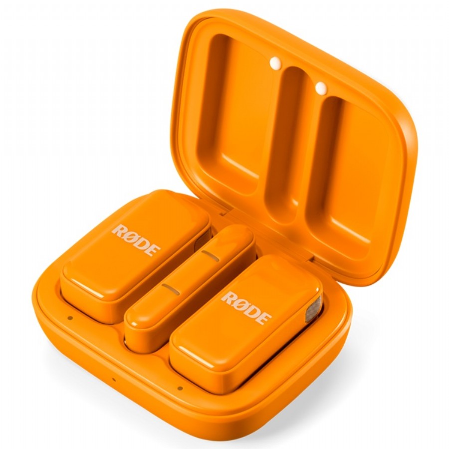 Rode Wireless Micro Turuncu Telsiz Mikrofon Sistemi (Wireless-Kablosuz)