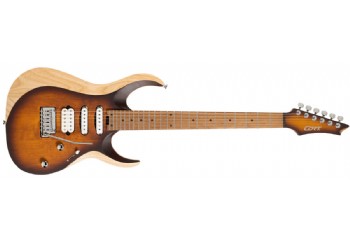 Cort X700 Triality OPVB - Open Pore Vintage Burst - Elektro Gitar