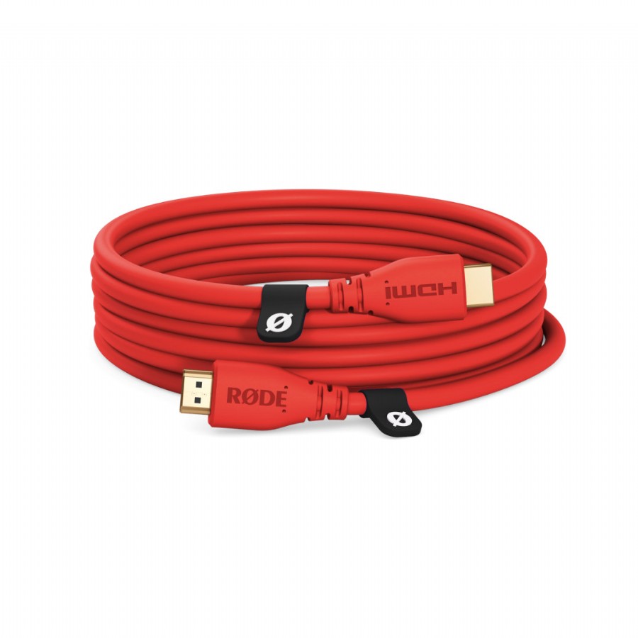 Rode Premium HDMI Cable 3 metre Kırmızı HDMI Kablosu