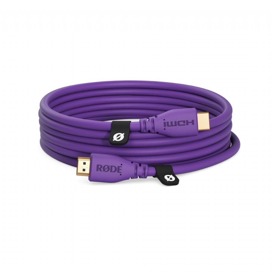 Rode Premium HDMI Cable 3 metre Mor HDMI Kablosu