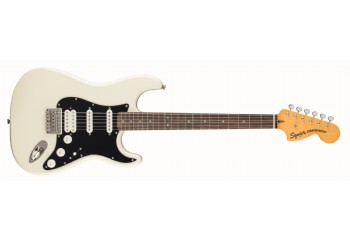 Squier Classic Vibe 70s Stratocaster HT HSS Olympic White - Indian Laurel - Elektro Gitar