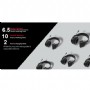 CKMOVA Wicom E S3 Full-Duplex Wireless DECT Intercom System with 3 Single-Ear Headsets 3'lü Wireless İntercom Sistemi