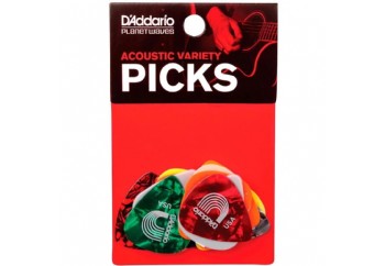 DAddario 1AVP2-13G Acoustic Pick Variety 13-Pack - Akustik Gitar Pena Seti