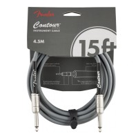 Fender Contour Series Instrument Cables Inca Silver - 4.5 Metre