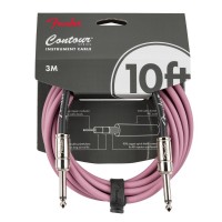 Fender Contour Series Instrument Cables Burgundy Mist - 3 Metre
