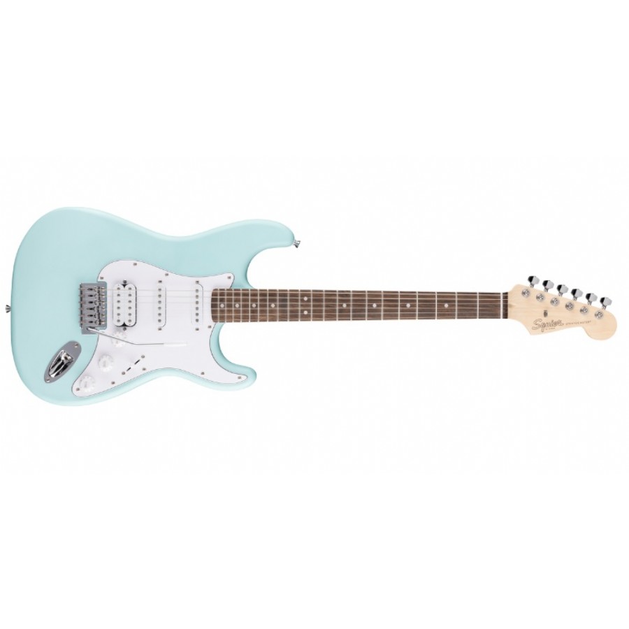 Squier Debut Stratocaster HSS Daphne Blue Elektro Gitar