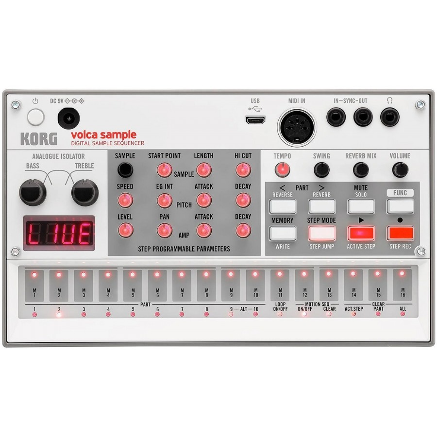 Korg Volca Sample 2 Dijital Sample Sequencer