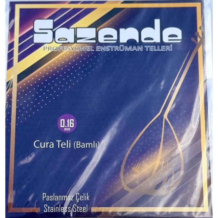Sazende 0.16mm Paslanmaz Çelik Takım Tel Cura Teli (Bamlı)