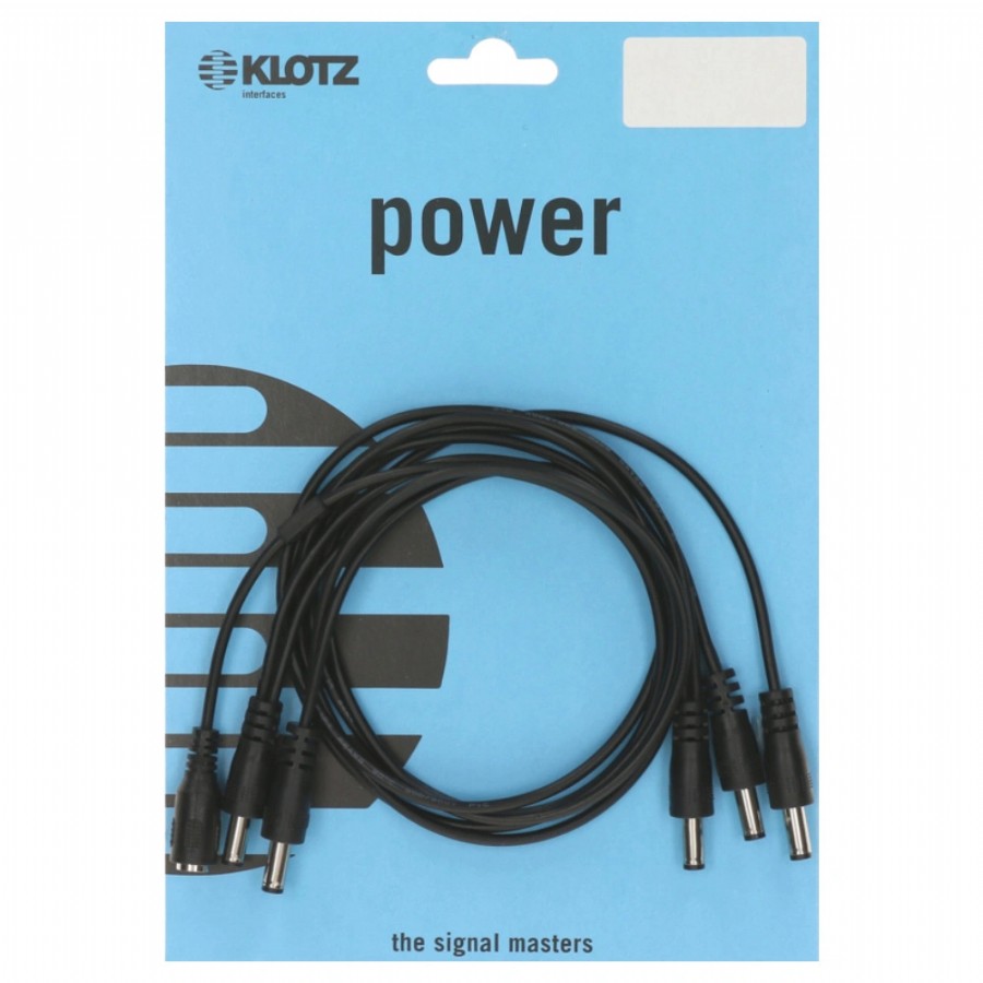 Klotz Dc9v Daisy Chain 5'li Pedal Elektrik Dağıtım Kablosu