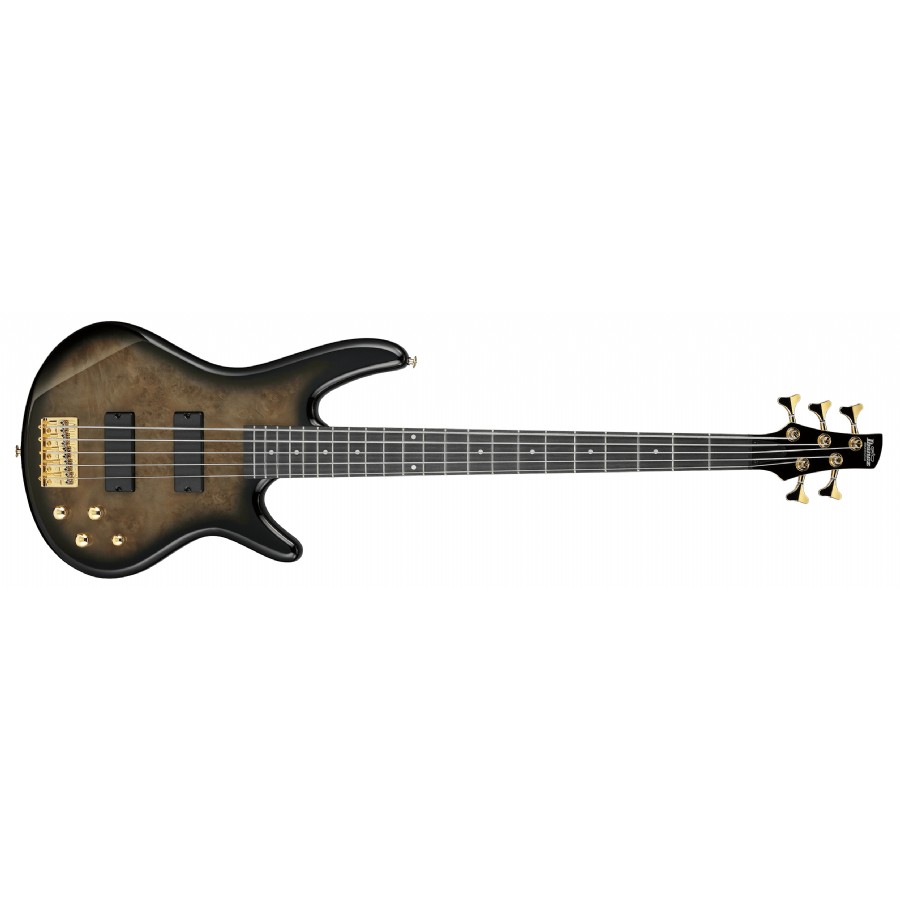 Ibanez GSR205PC TPB : Transparent Pale Black Burst 5 Telli Bas Gitar