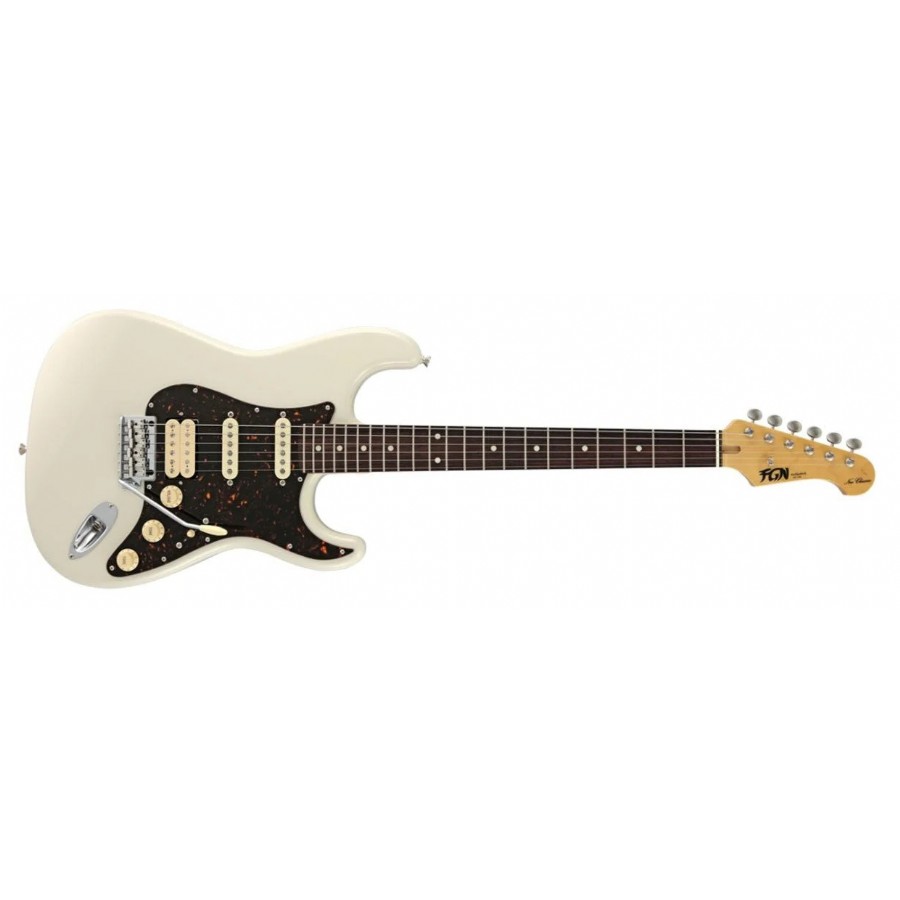 Fujigen Neo Classic NST110RAL VWH - Vintage White Elektro Gitar