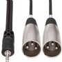 Hosa Technology CYX Serisi CYX-402M - Fırsat Reyonu 2 metre 3.5 mm. Stereo (Erkek) - XLR (Erkek)