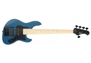 Fujigen Mighty Jazz JMJ53-ASH-DE-M OPBL - Open Pore Blue - 5 Telli Bas Gitar