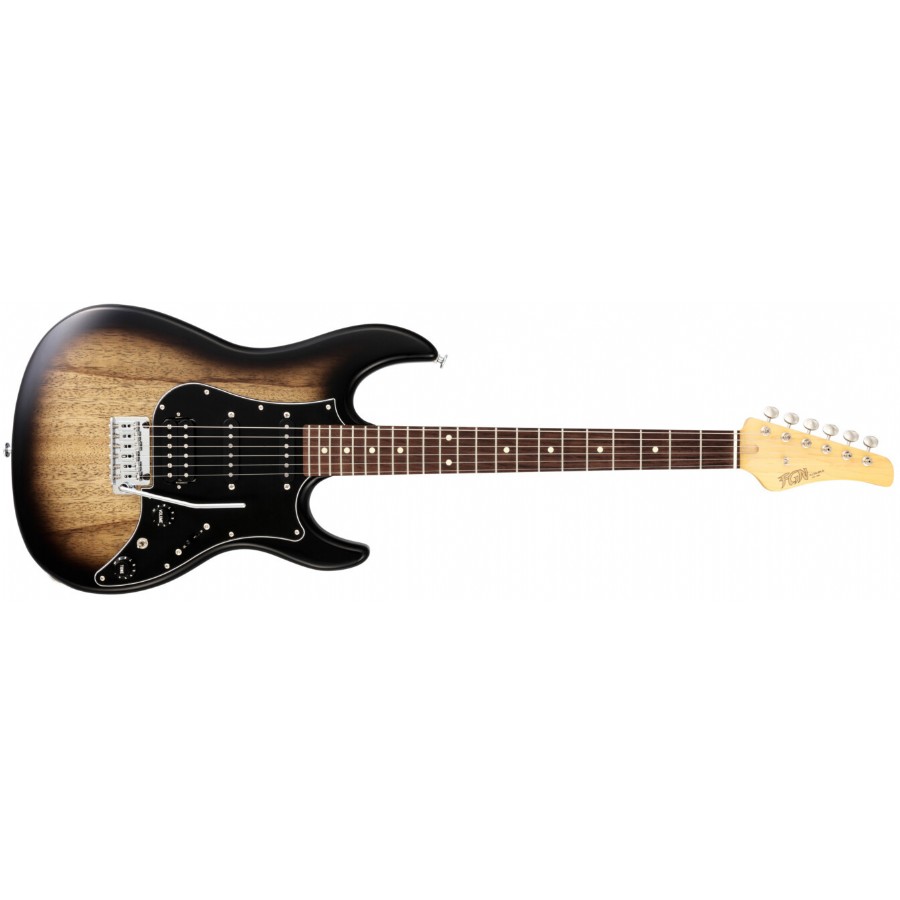 Fujigen Odyssey JOS2-TD-EW1-R DMT - Dark Mocha Burst Elektro Gitar