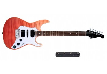 MOOER GTRS SL810 RDBR - Red Burst - Elektro Gitar – Entegre Efekt Prosesörlü