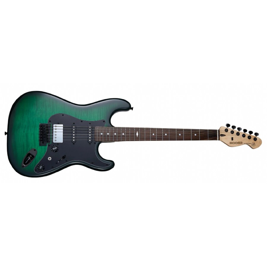 Mooer MSC31 Pro GRBR - Green Burst Elektro Gitar