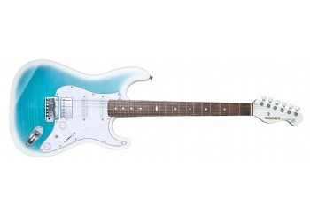 Mooer MSC41 Pro DBL - Dreamy Blue - Elektro Gitar