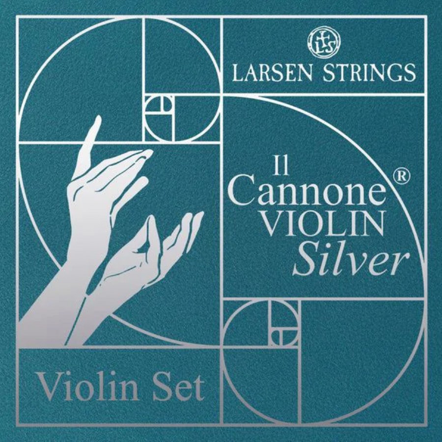 Larsen Il Cannone Silver 4/4 Violin Takım Tel Keman Teli
