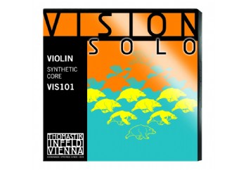 Thomastik Vision Solo Set 4/4 Violin Silver D (Re) Takım Tel - Keman Teli