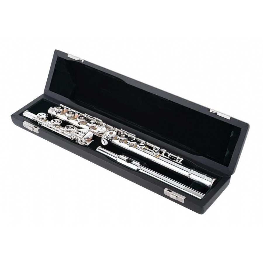 Pearl Flutes Quantz B525RBE Brezza Yan Flüt – Açık Perde, Mi Mekanik, Si Kuyruk