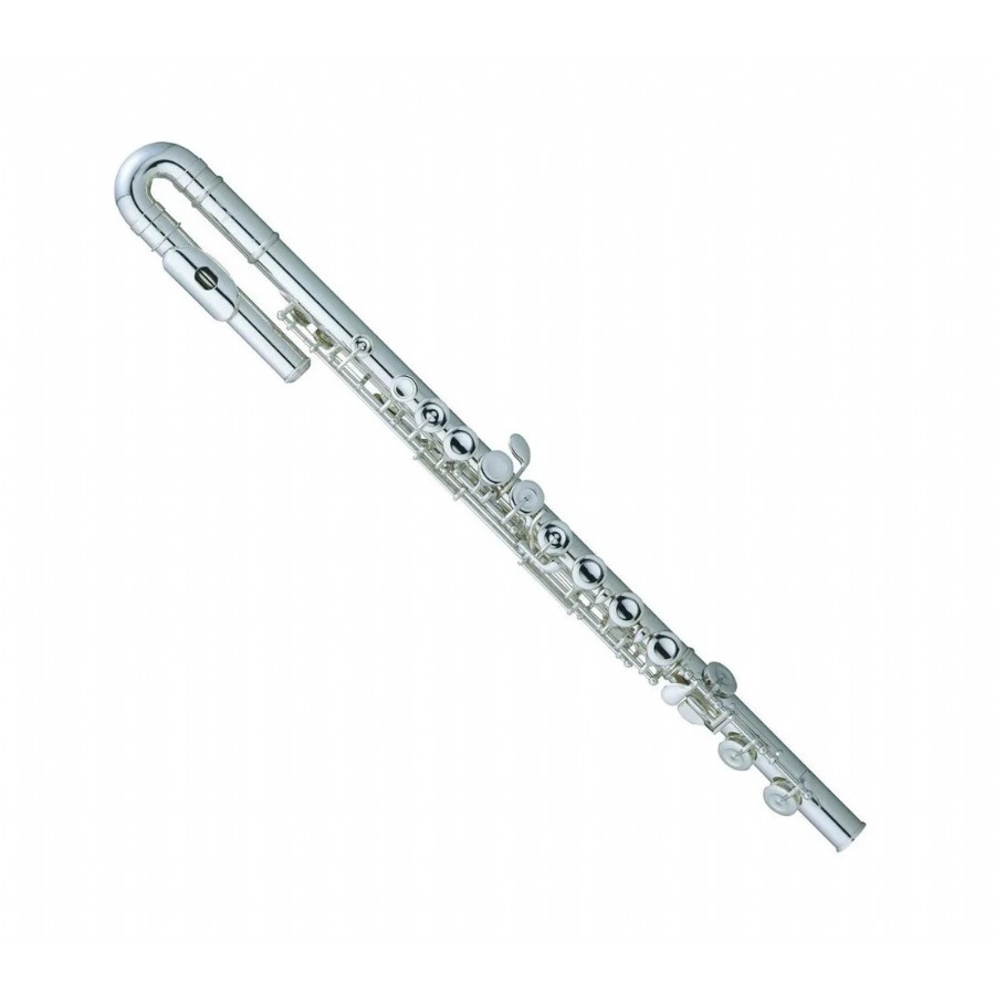 Pearl Flutes Quantz F505EUS Forza Yan Flüt – Kapalı Perde, Mi Mekanik, Do Kuyruk, Kıvrık + Düz Ağızlık
