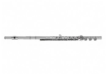 Sankyo CF-801ROEB - Yan Flüt – Açık Perde, Mi Mekanik, Si Kuyruk