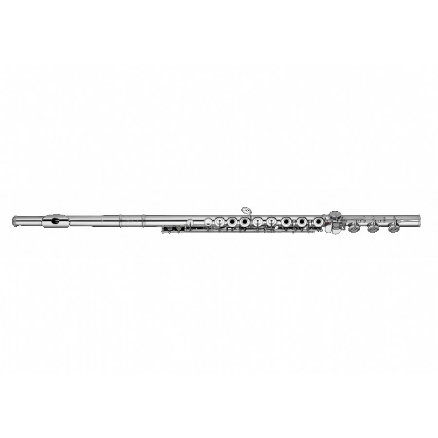 Sankyo CF-801ROEB Yan Flüt – Açık Perde, Mi Mekanik, Si Kuyruk