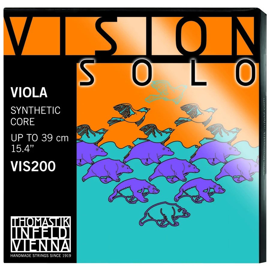 Thomastik Vision Solo Set VIS200 Takım Tel 4/4 Viyola Teli