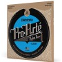 D'Addario EJ50 Pro-Arté Black Nylon, Hard Tension Takım Tel Klasik Gitar Teli
