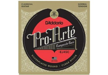 D'Addario EJ45C Pro-Arté Composite, Normal Tension Takım Tel - Klasik gitar teli