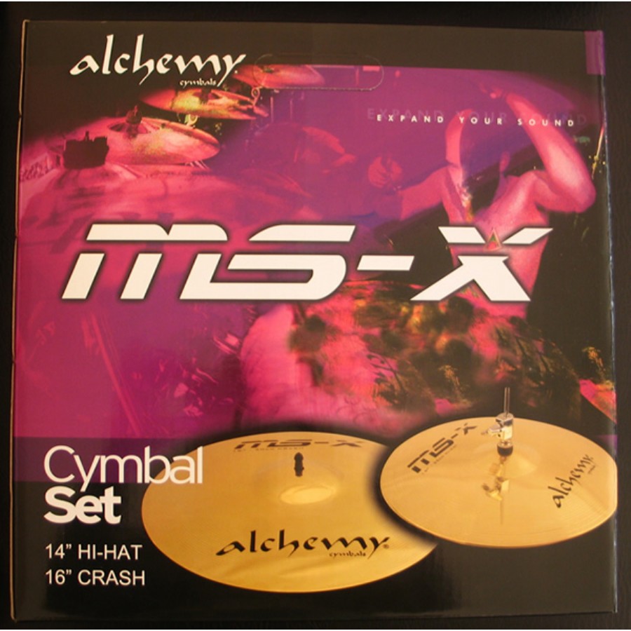Alchemy AMSX Mini Cymbal Set Zil Seti