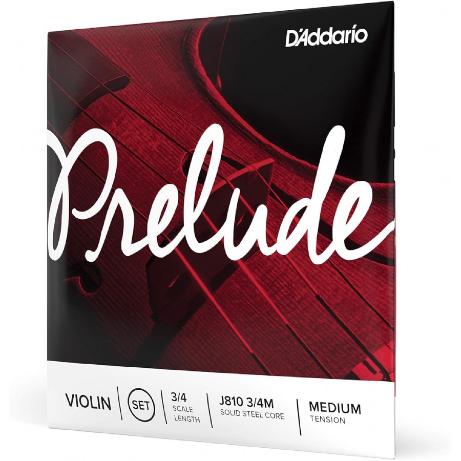 D'Addario J810 Prelude J81034 - 3/4 Takım Tel Keman Teli