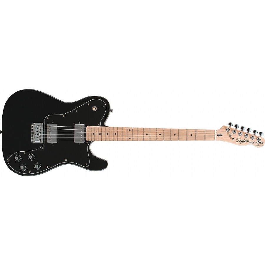 Squier Vintage Modified Telecaster Custom Black Maple Elektro Gitar