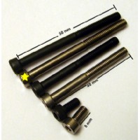 Kilitli Köprü Cıvataları Metalik 50mm