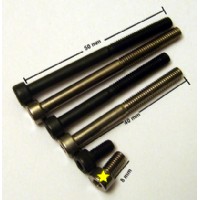 Kilitli Köprü Cıvataları Metalik 8mm