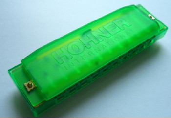 Hohner Happy Color C Harmonica Green (Yeşil) - M5153 - Mızıka