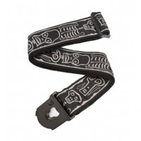 DAddario Planet Lock Straps Joe Satriani Skull n Bones - 50PLJS01