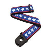 DAddario Planet Lock Straps Stars/Stripes - 50PLA10