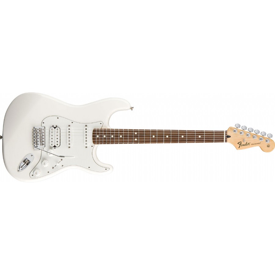 Fender Standard Stratocaster HSS Arctic White Rosewood Elektro Gitar