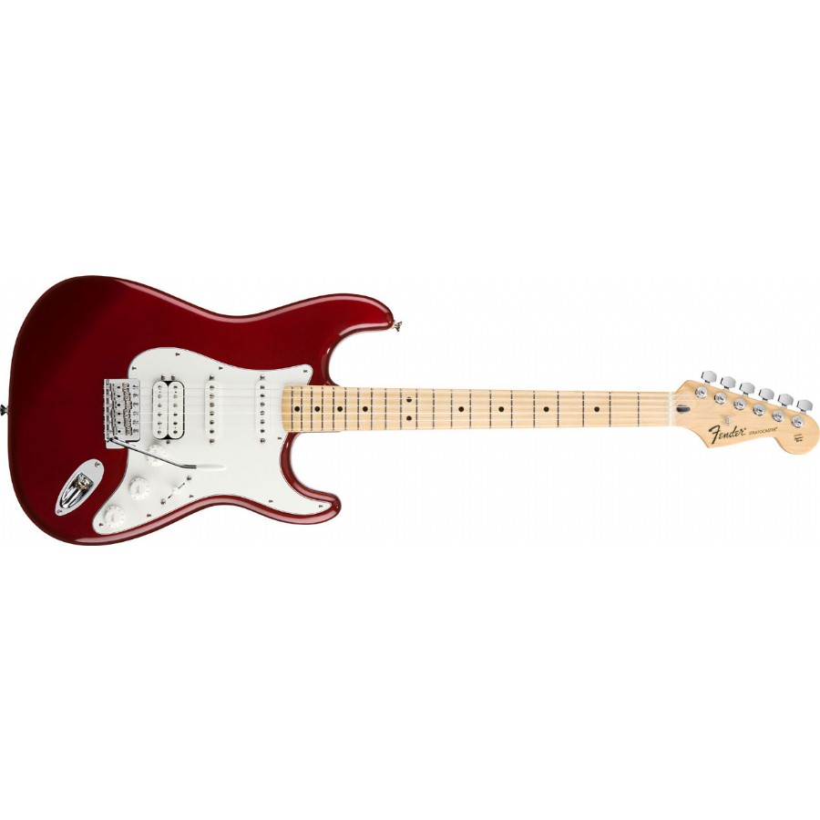 Fender Standard Stratocaster HSS Candy Apple Red Maple Elektro Gitar