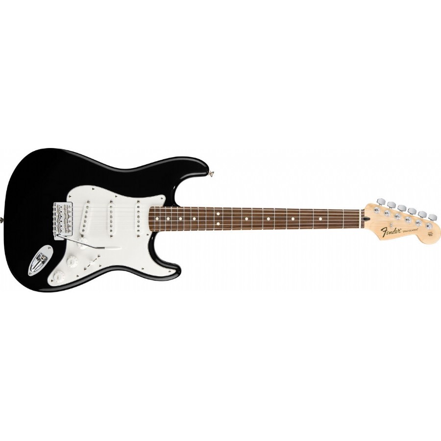 Fender Standard Stratocaster Black Rosewood Elektro Gitar