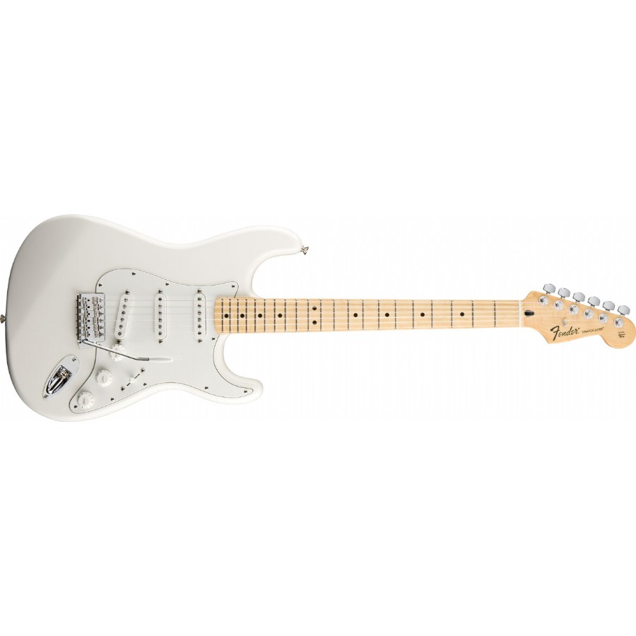 Fender Standard Stratocaster Arctic White Maple Elektro Gitar