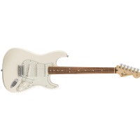 Fender Standard Stratocaster (Meksika) Arctic White - Pau Ferro